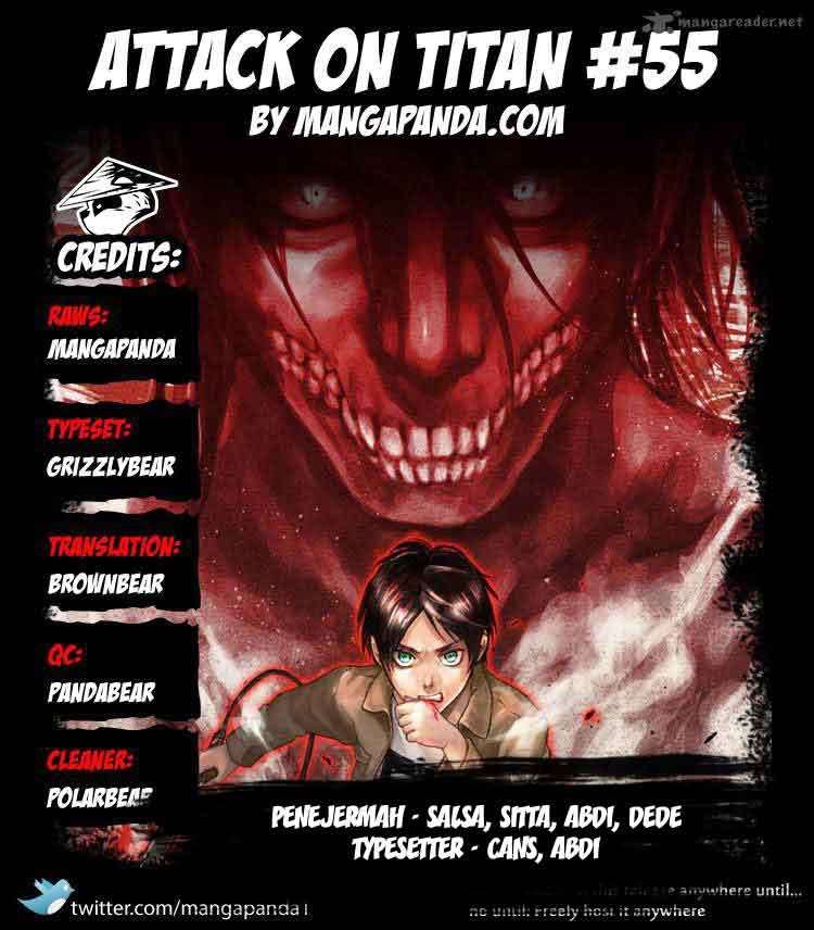 Shingeki no Kyojin Bab 55 halaman 1