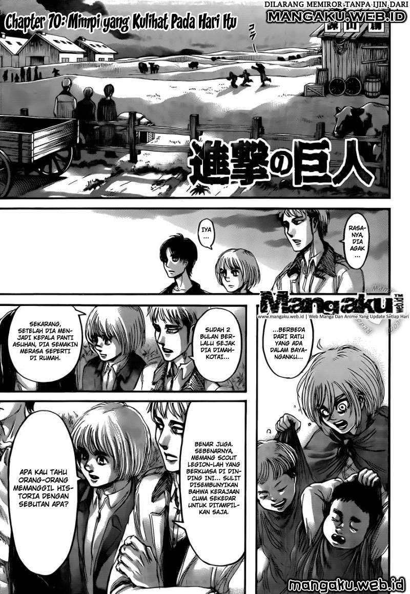 Shingeki no Kyojin Bab 70 halaman 3