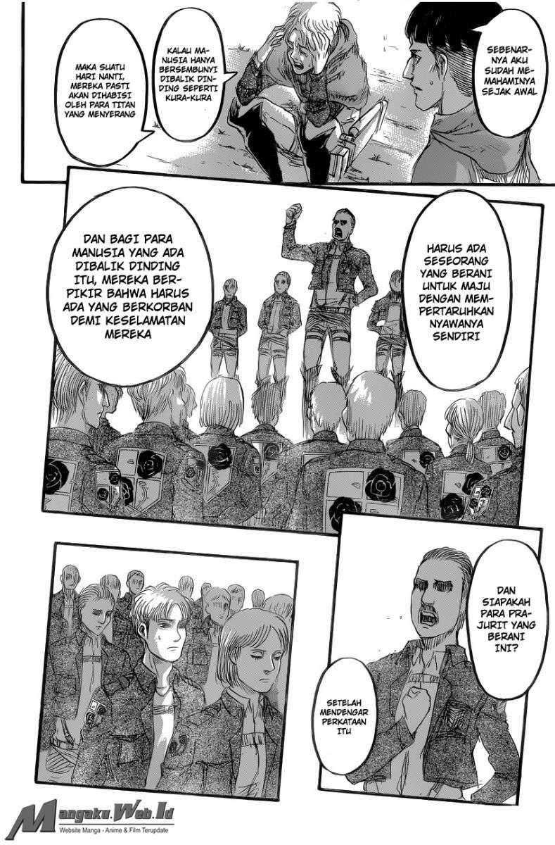 Shingeki no Kyojin Bab 80 halaman 17