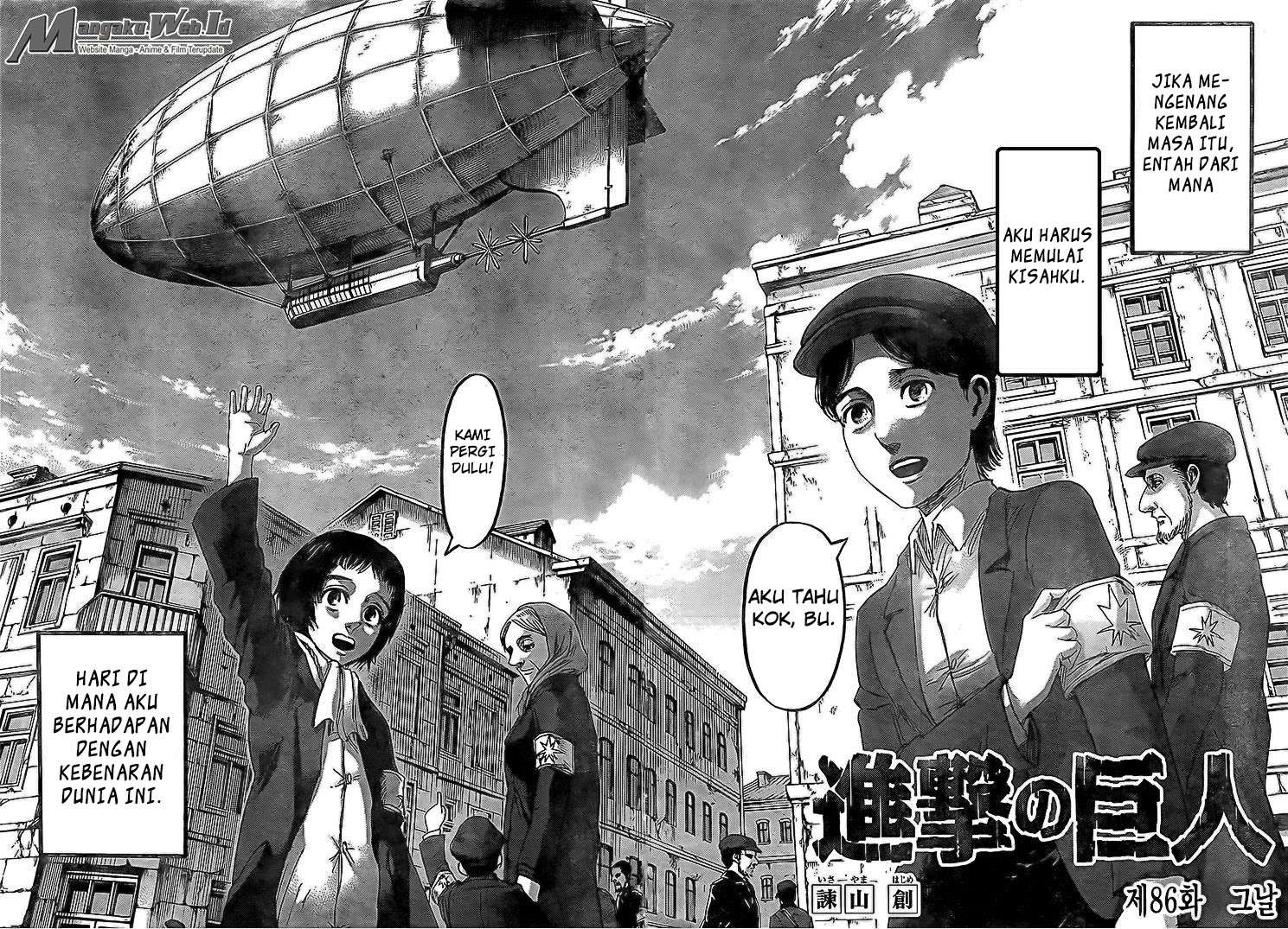 Shingeki no Kyojin Bab 86 halaman 3