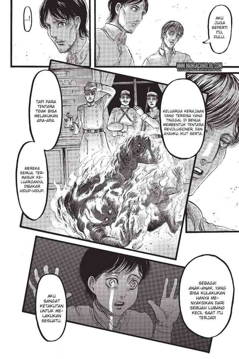 Shingeki no Kyojin Bab 88 halaman 17