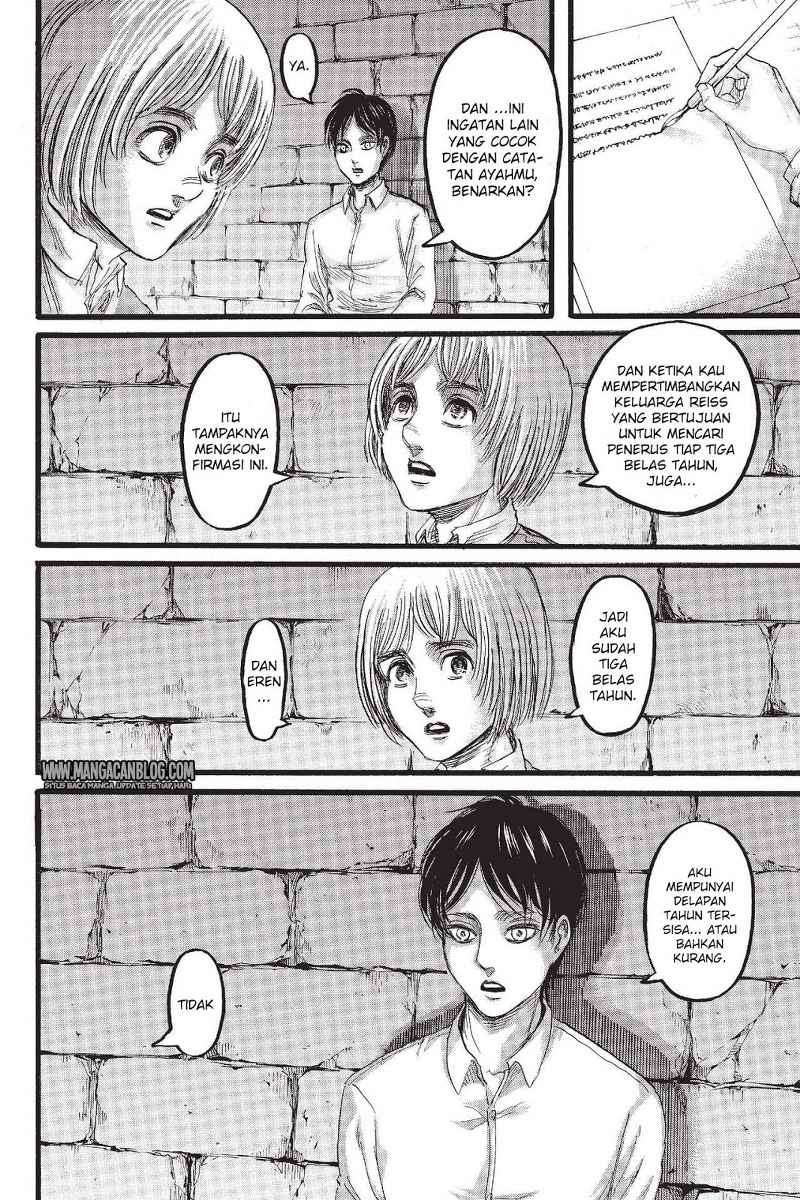 Shingeki no Kyojin Bab 88 halaman 23