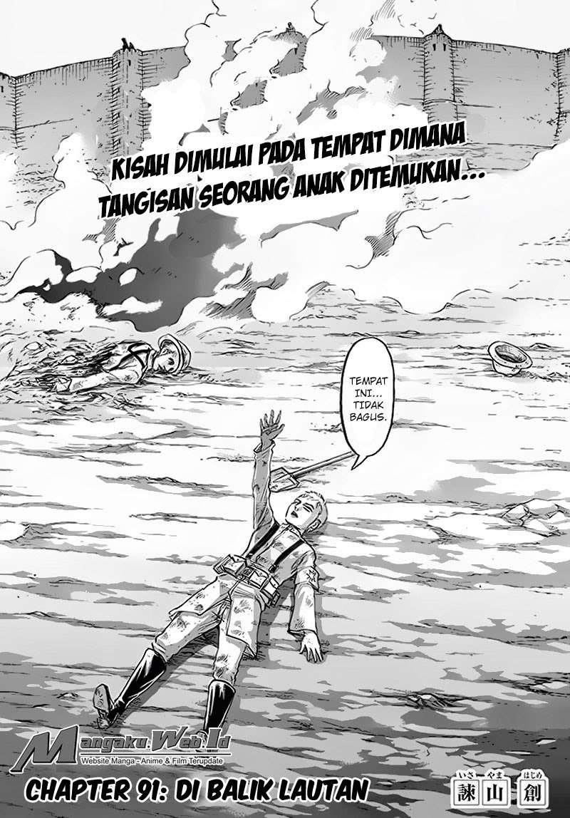 Shingeki no Kyojin Bab 91 halaman 3