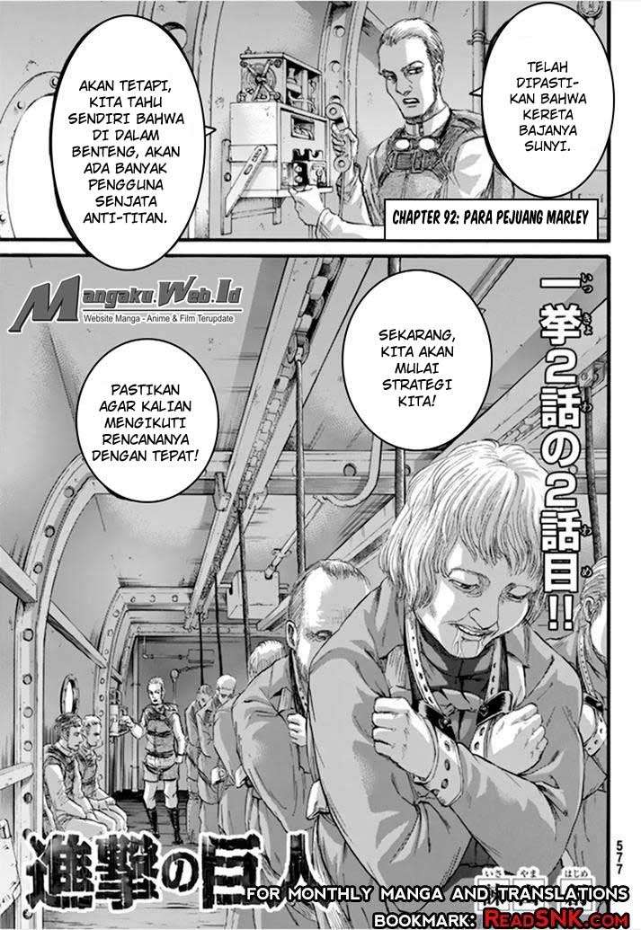 Shingeki no Kyojin chapter 92 halaman 2
