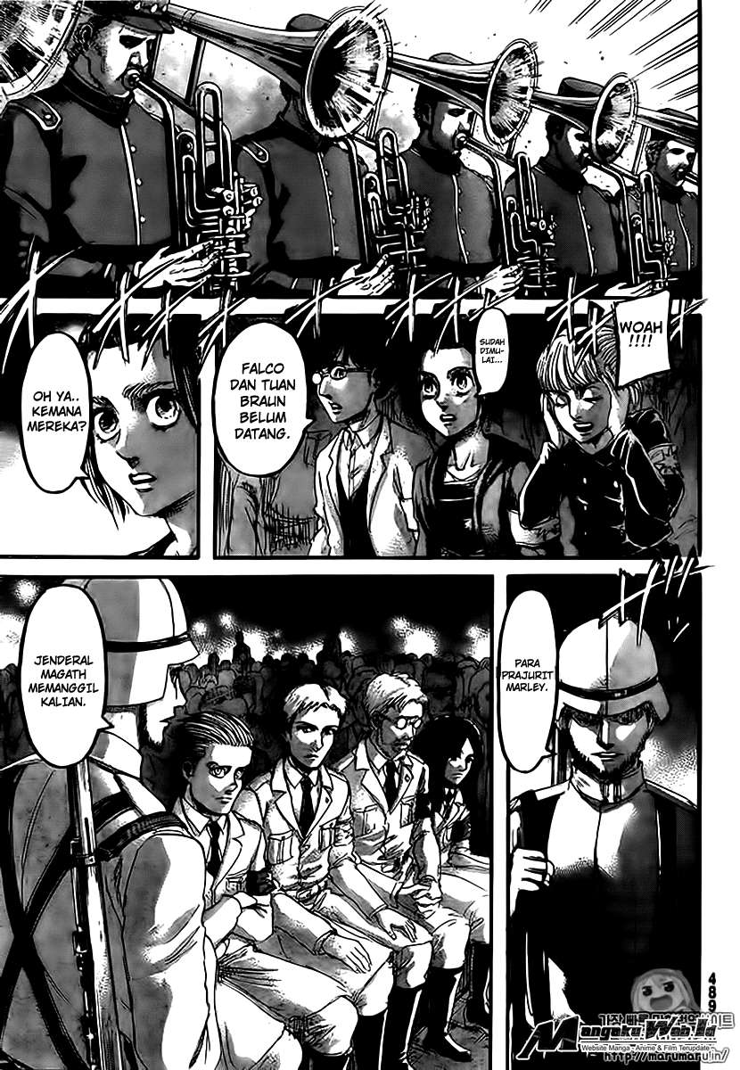 Shingeki no Kyojin Bab 99 halaman 16