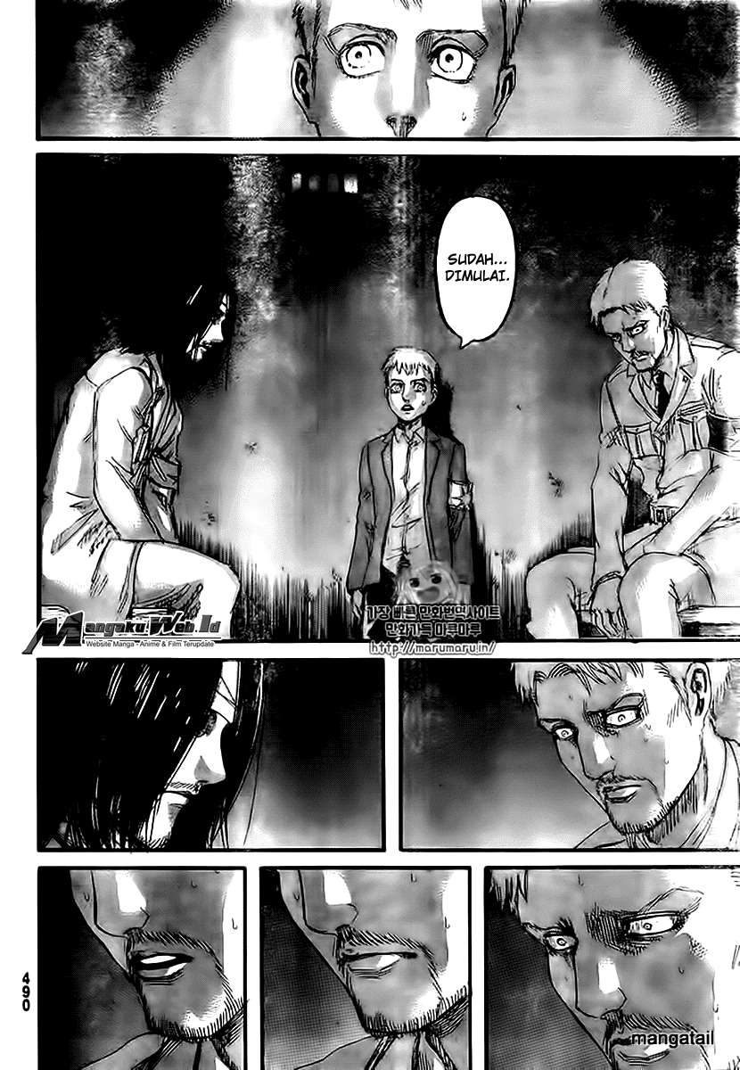 Shingeki no Kyojin Bab 99 halaman 17