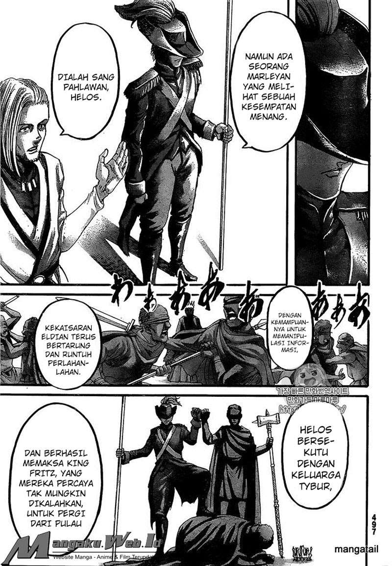 Shingeki no Kyojin Bab 99 halaman 23