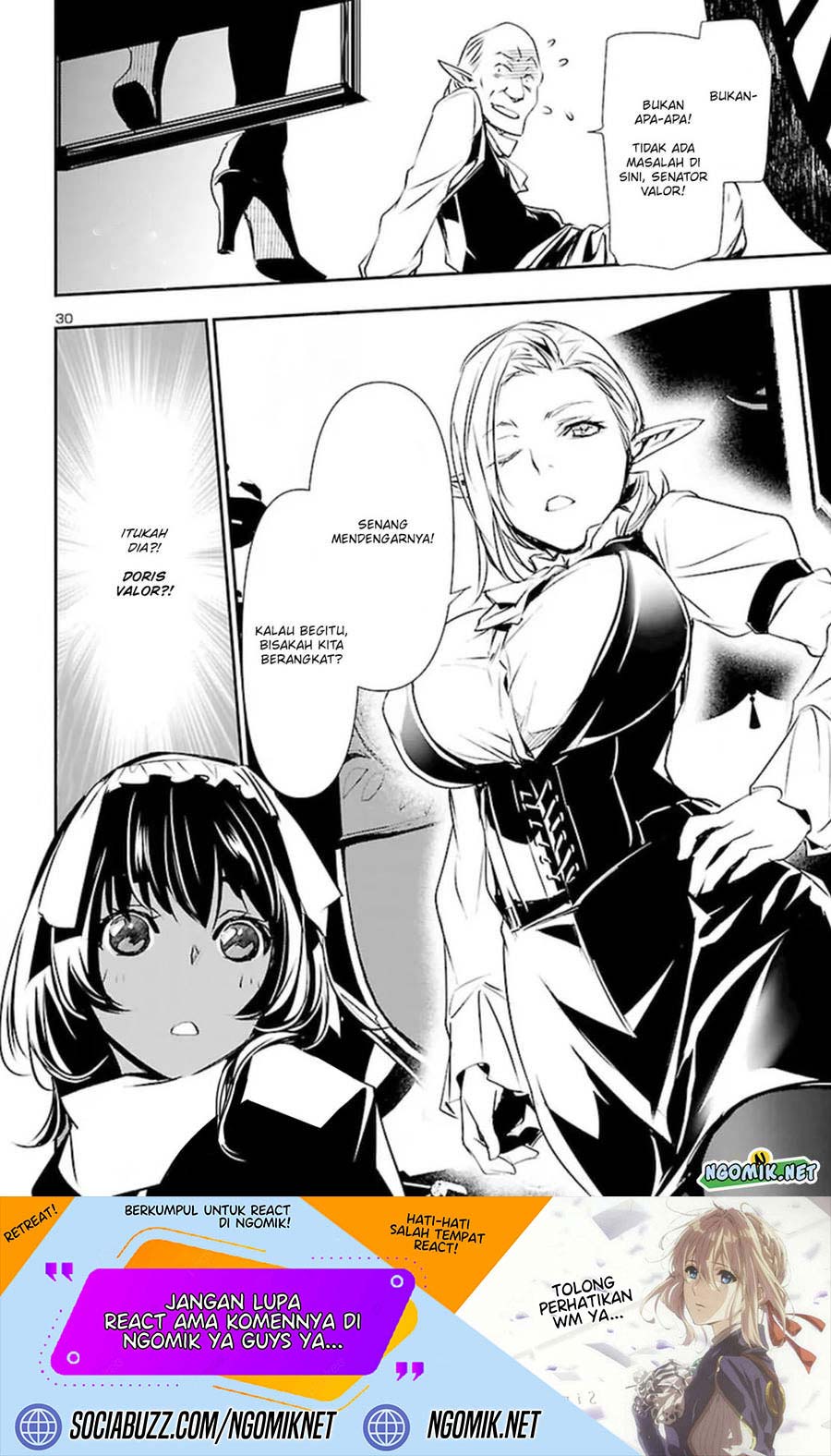Shinju no Nectar chapter 73 halaman 30