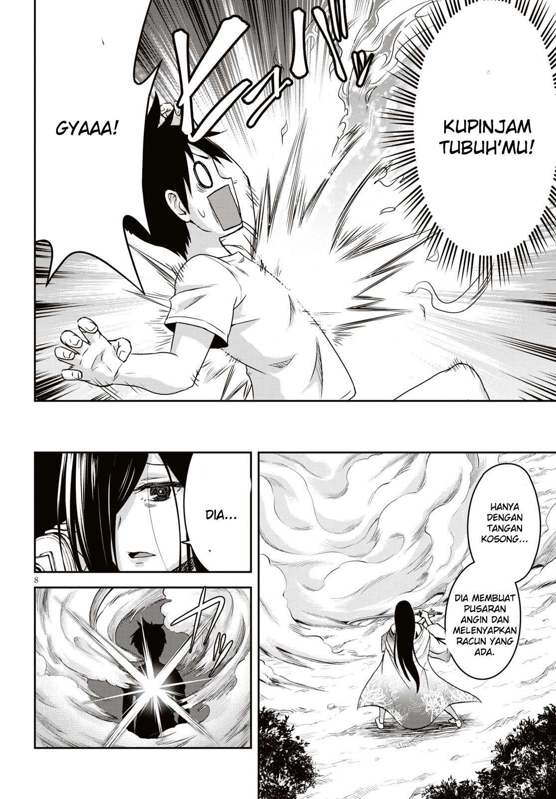 Shinobi Tensei chapter 11.1 halaman 8