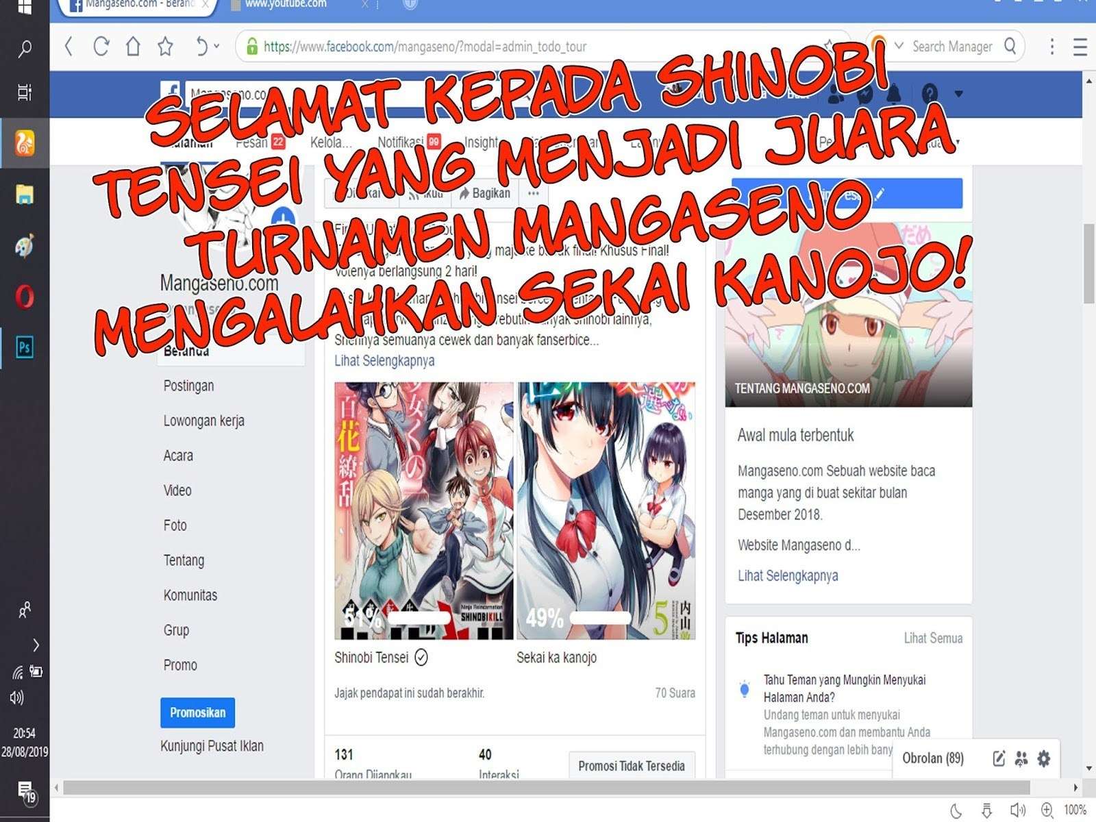 Shinobi Tensei Bab 11.5 halaman 4
