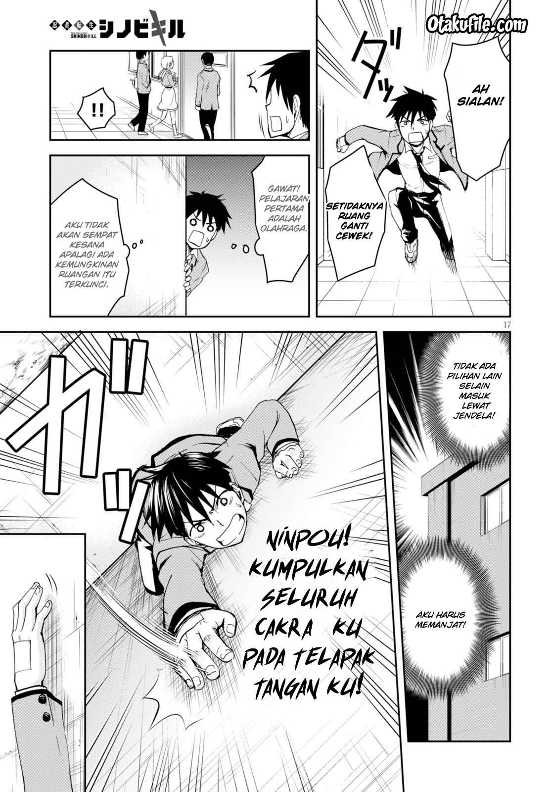 Shinobi Tensei chapter 2 halaman 17