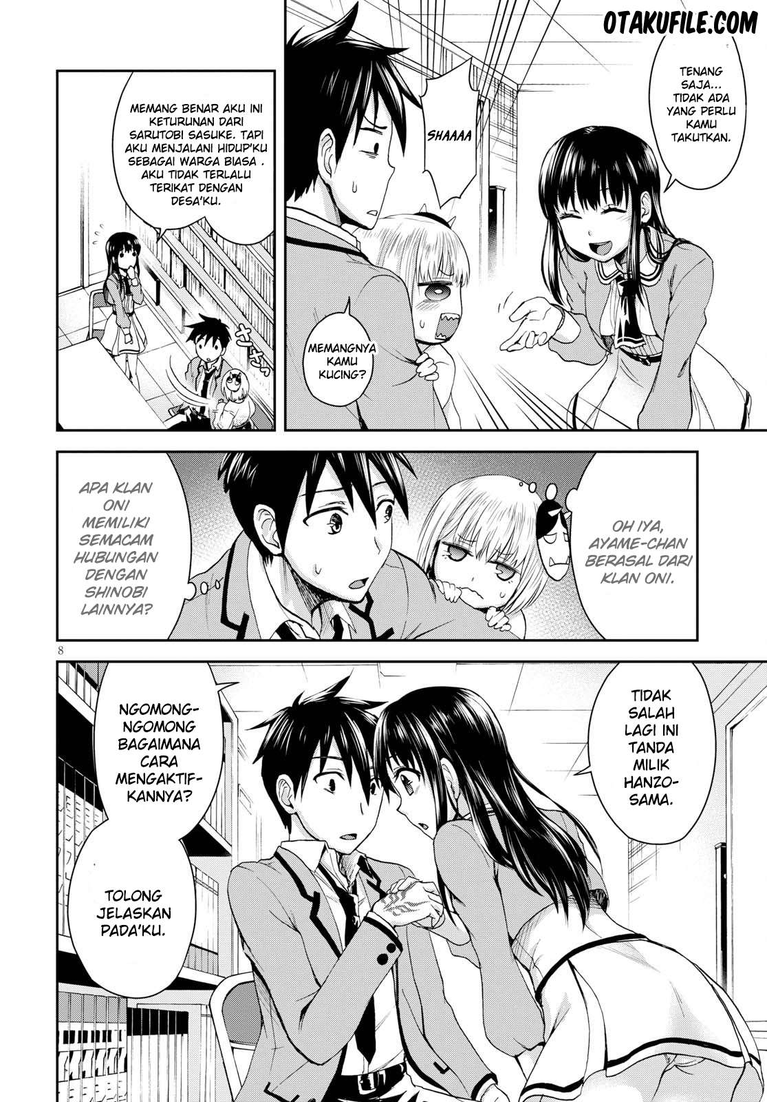 Shinobi Tensei chapter 3 halaman 9