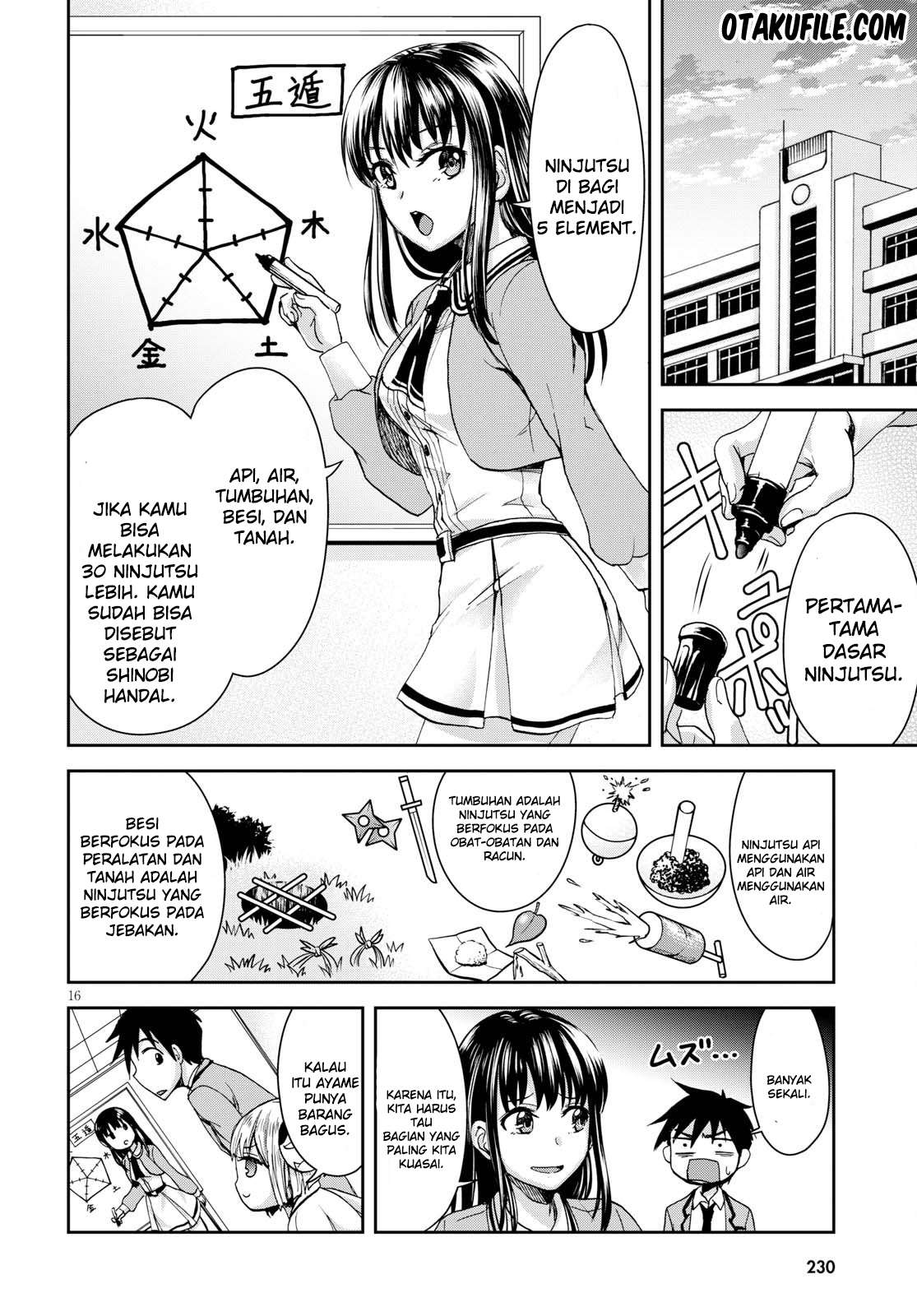 Shinobi Tensei chapter 3 halaman 17