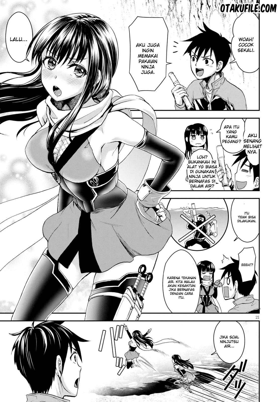 Shinobi Tensei chapter 3 halaman 22