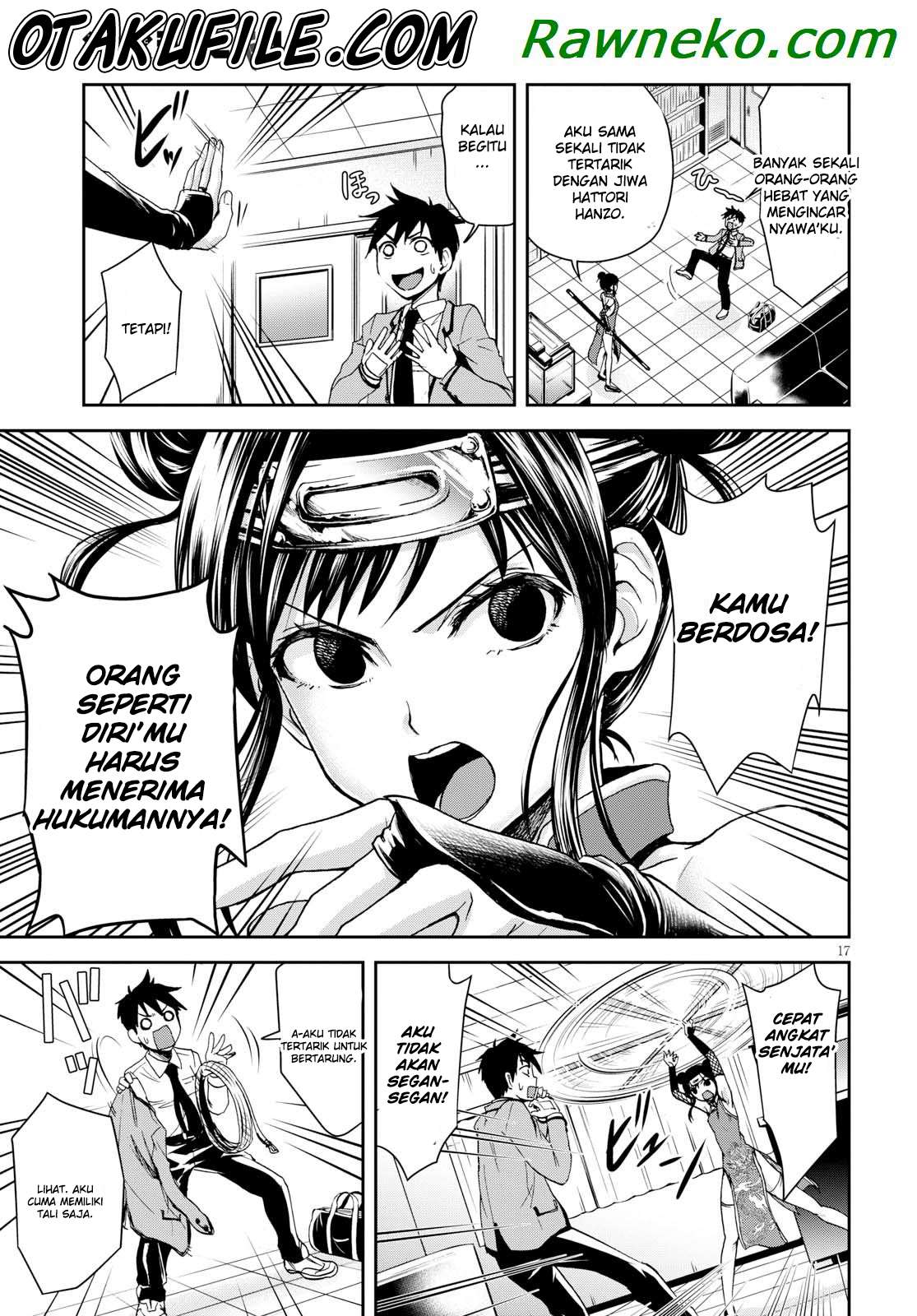 Shinobi Tensei chapter 4 halaman 17