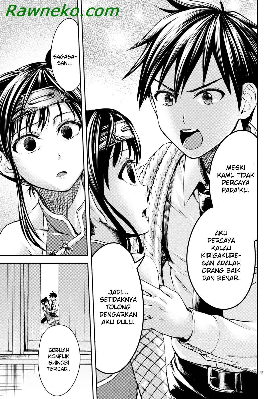 Shinobi Tensei chapter 4 halaman 25