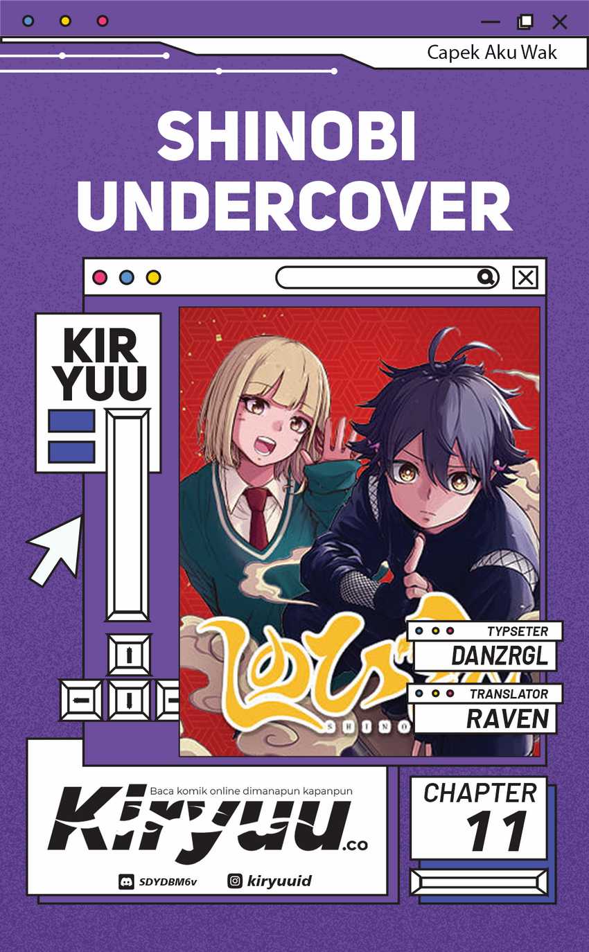 Shinobi Undercover chapter 11 halaman 1