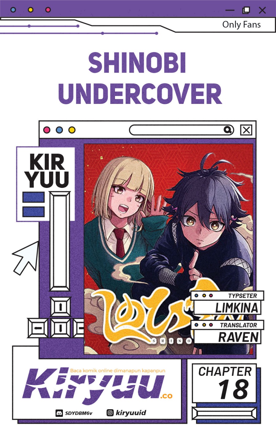 Shinobi Undercover Bab 18 halaman 1