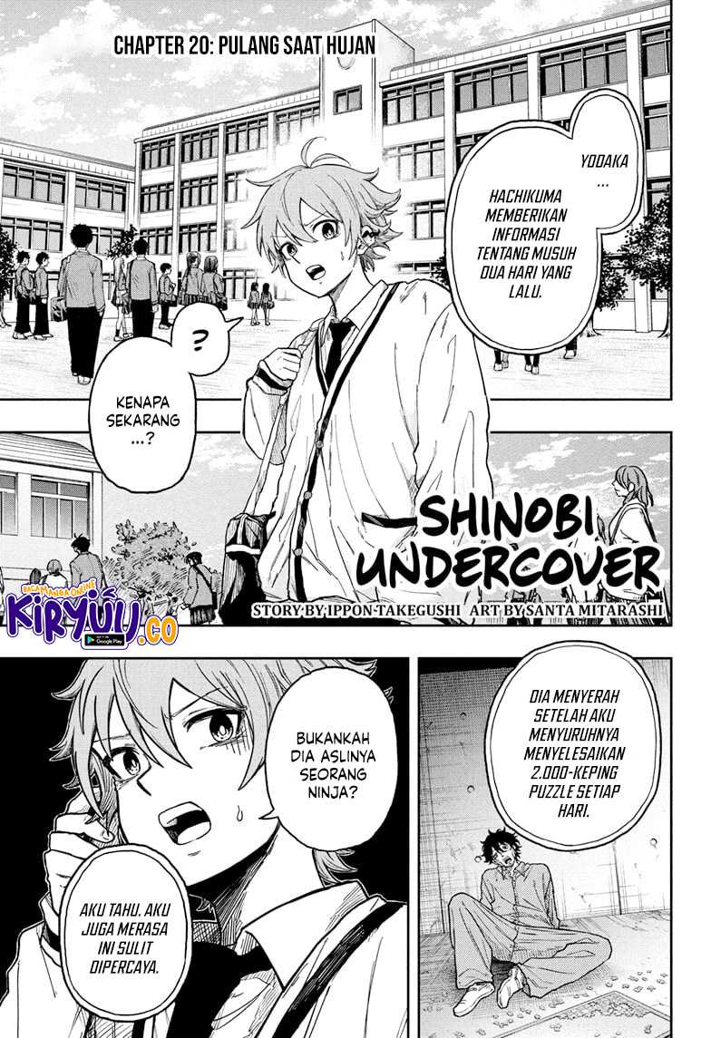 Shinobi Undercover Bab 20 halaman 2