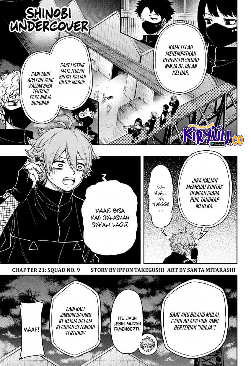 Shinobi Undercover Bab 21 halaman 2