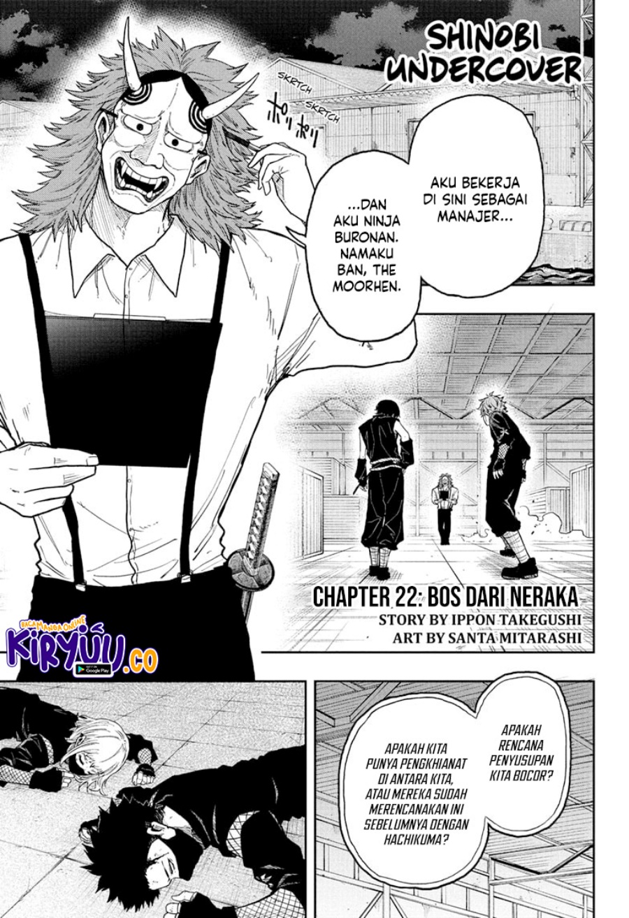 Shinobi Undercover Bab 22 halaman 2