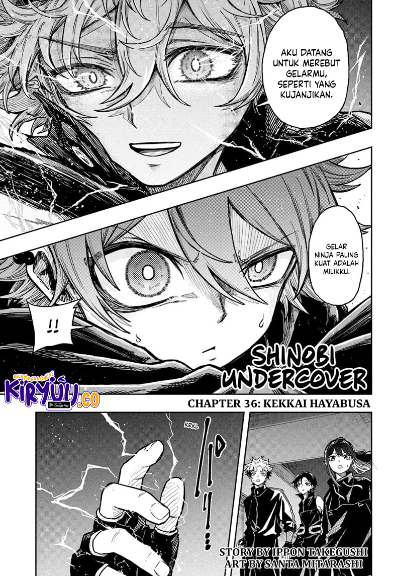 Shinobi Undercover Bab 36 halaman 1