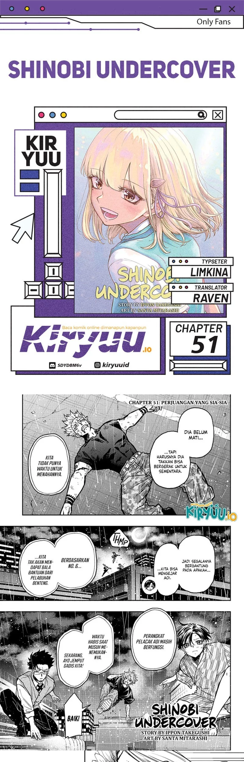 Shinobi Undercover Bab 51 halaman 1