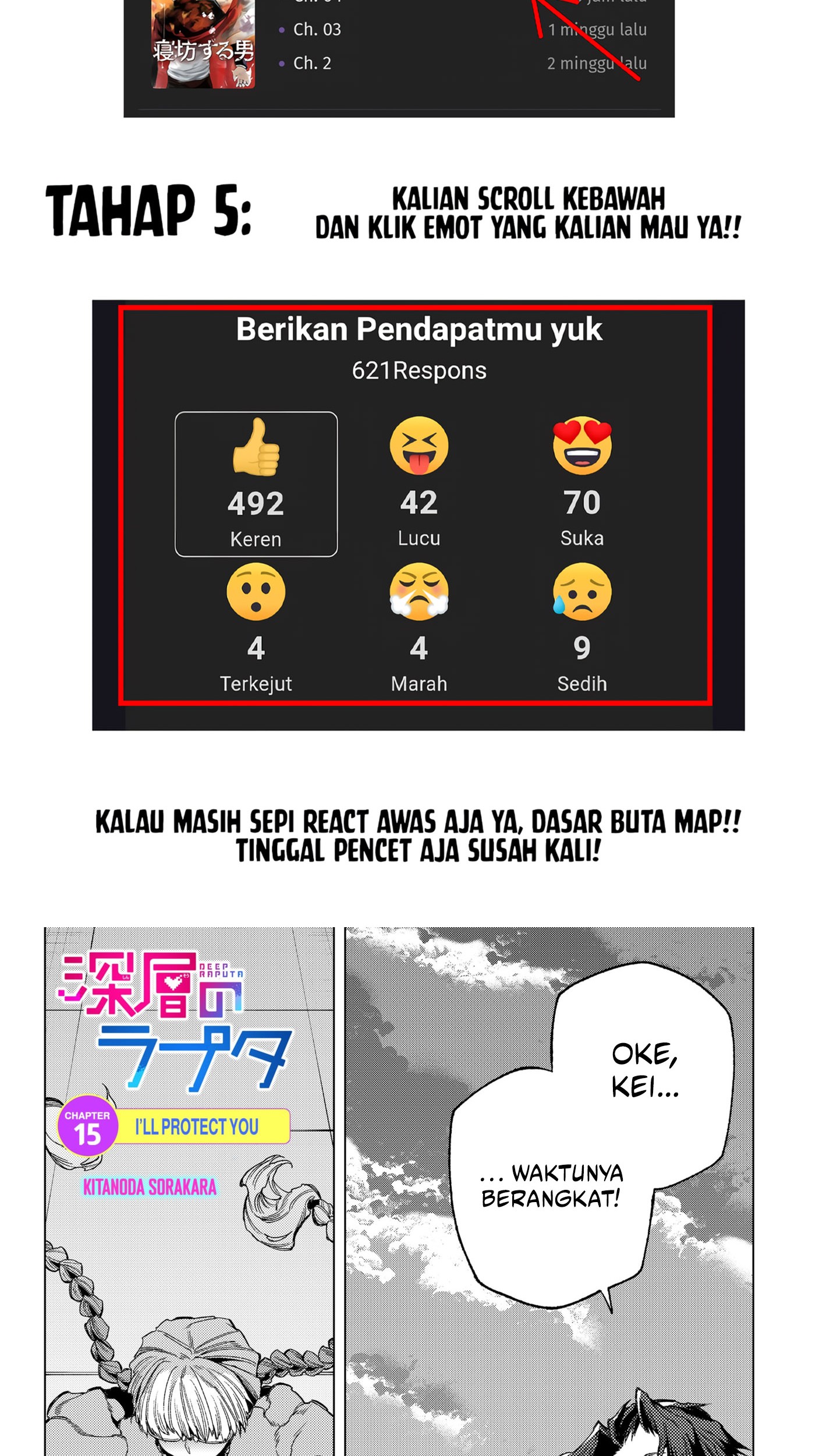 Shinsou no Raputa chapter 15 halaman 3