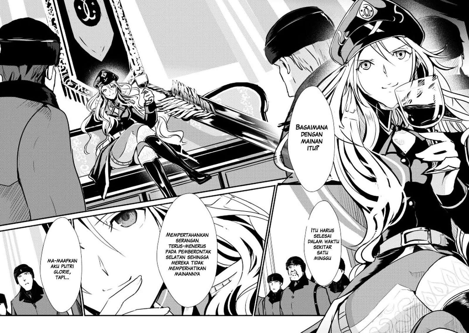 Shiro no Koukoku Monogatari Bab 17 halaman 19