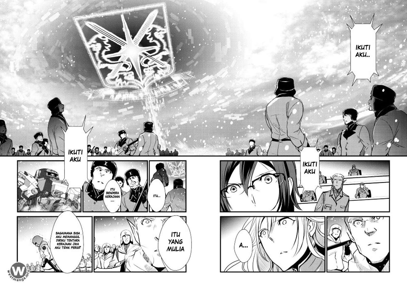 Shiro no Koukoku Monogatari Bab 23 halaman 4