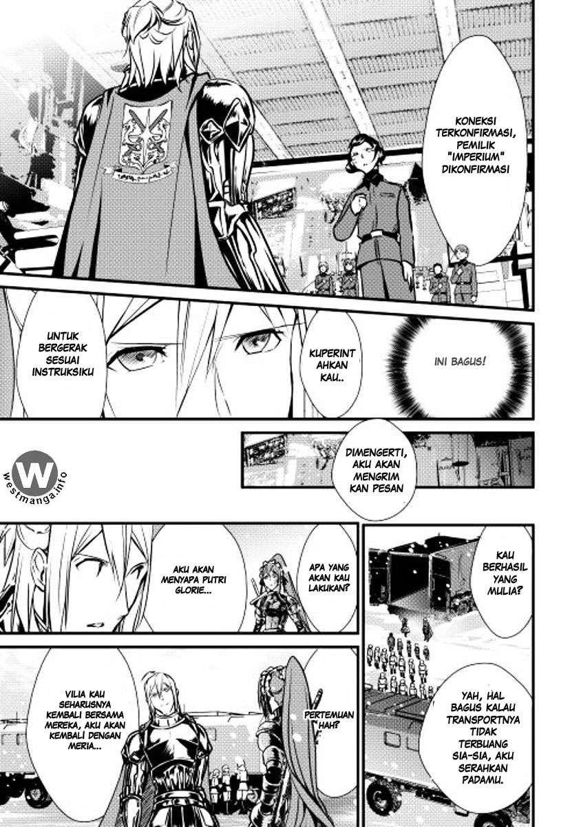 Shiro no Koukoku Monogatari Bab 23 halaman 22