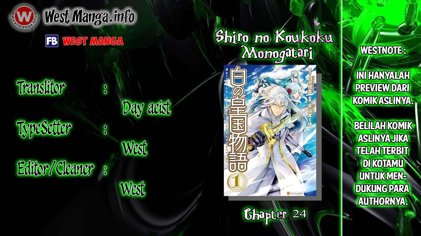 Shiro no Koukoku Monogatari chapter 24 halaman 2