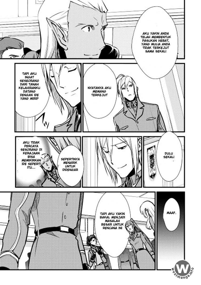 Shiro no Koukoku Monogatari Bab 25 halaman 19
