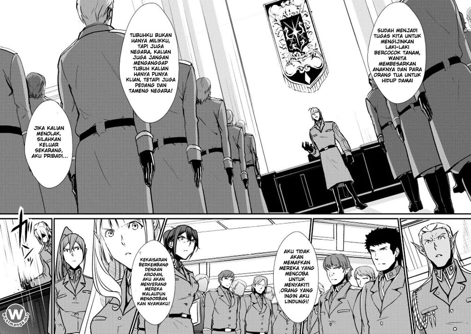Shiro no Koukoku Monogatari Bab 25 halaman 24