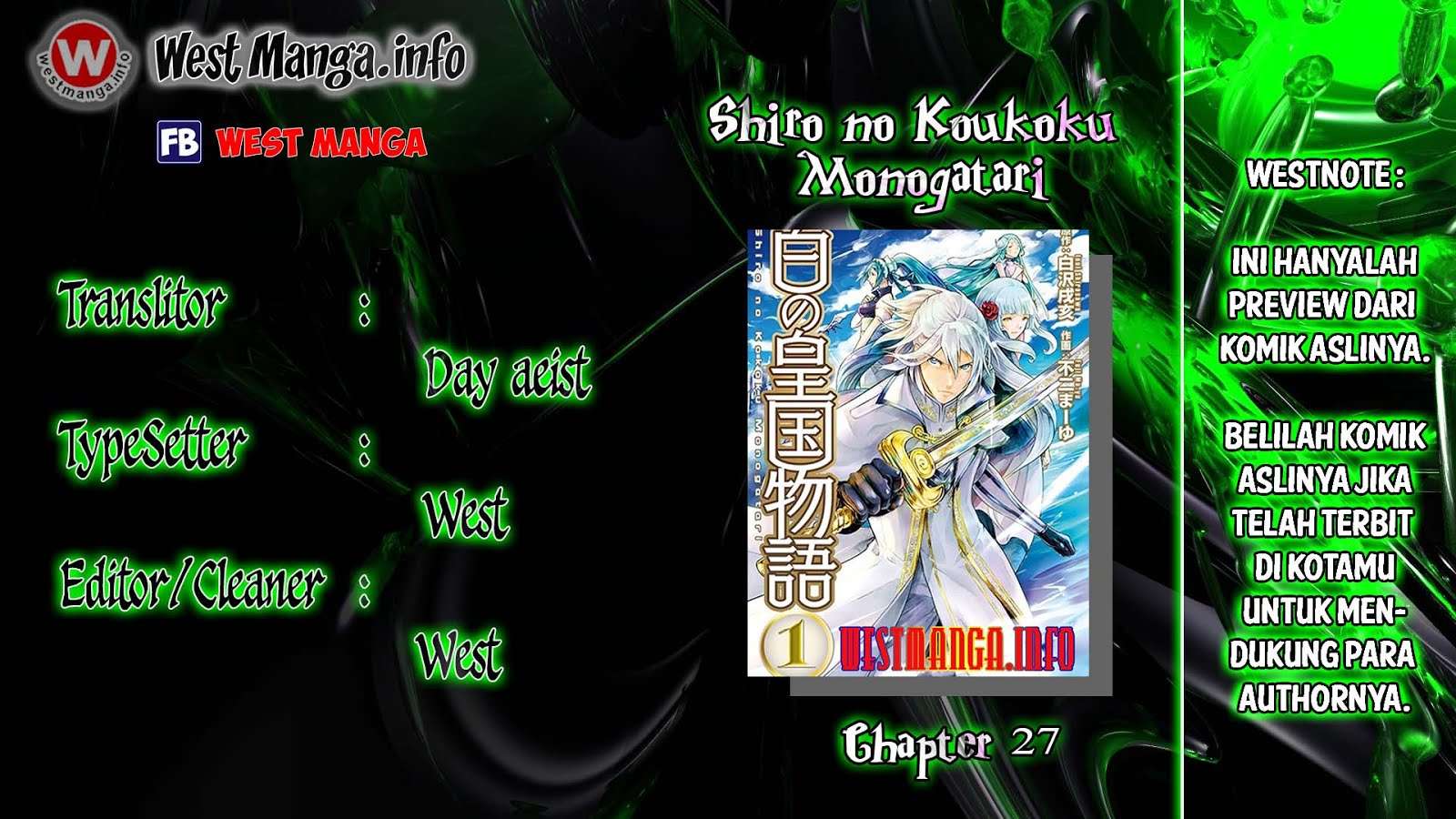 Shiro no Koukoku Monogatari Bab 27 halaman 4