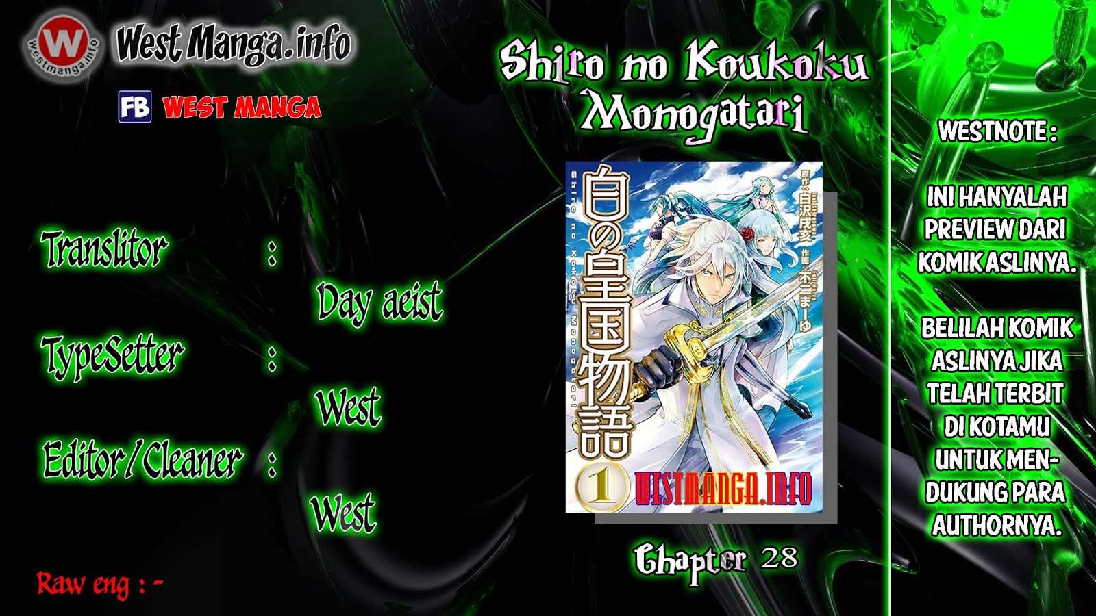 Shiro no Koukoku Monogatari chapter 28 halaman 2