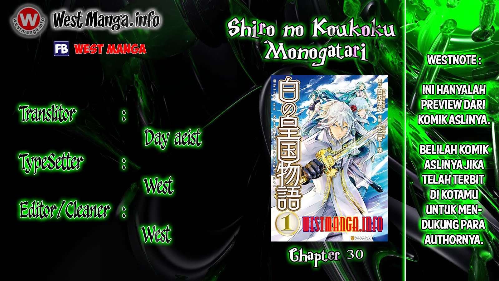 Shiro no Koukoku Monogatari Bab 30 halaman 3