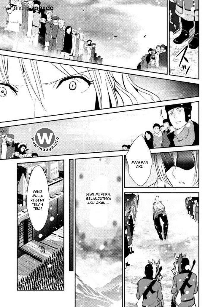 Shiro no Koukoku Monogatari Bab 33 halaman 21