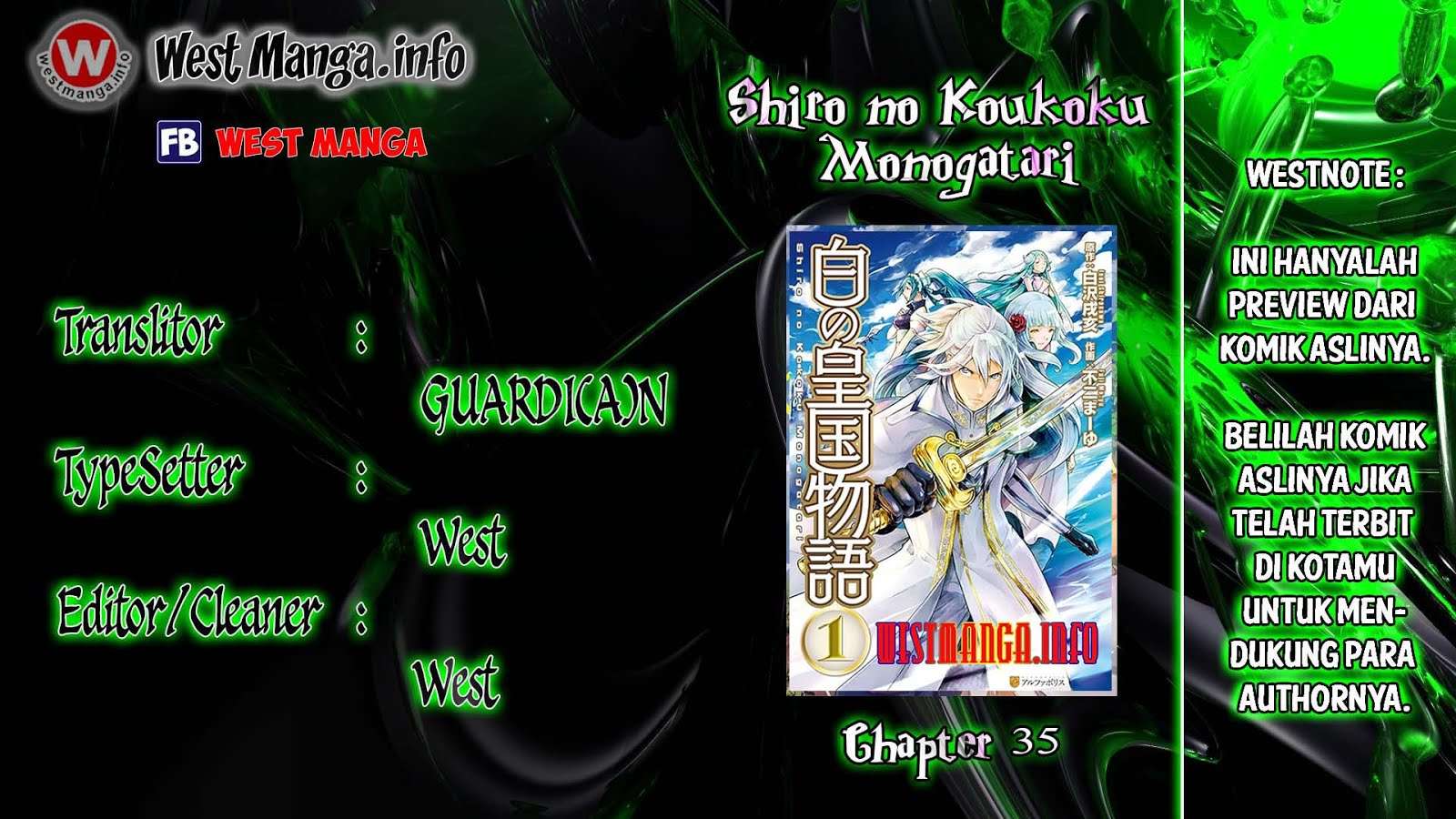 Shiro no Koukoku Monogatari Bab 35 halaman 2
