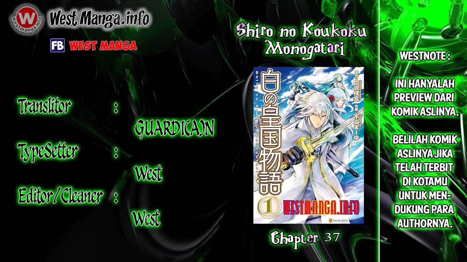 Shiro no Koukoku Monogatari Bab 37 halaman 2