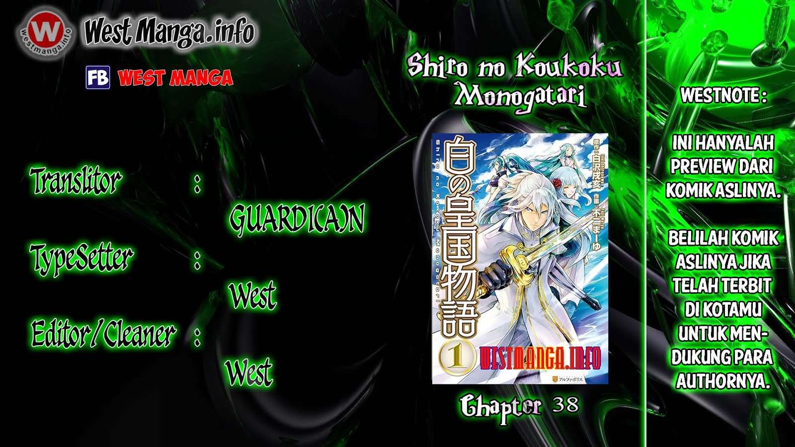 Shiro no Koukoku Monogatari Bab 38 halaman 2