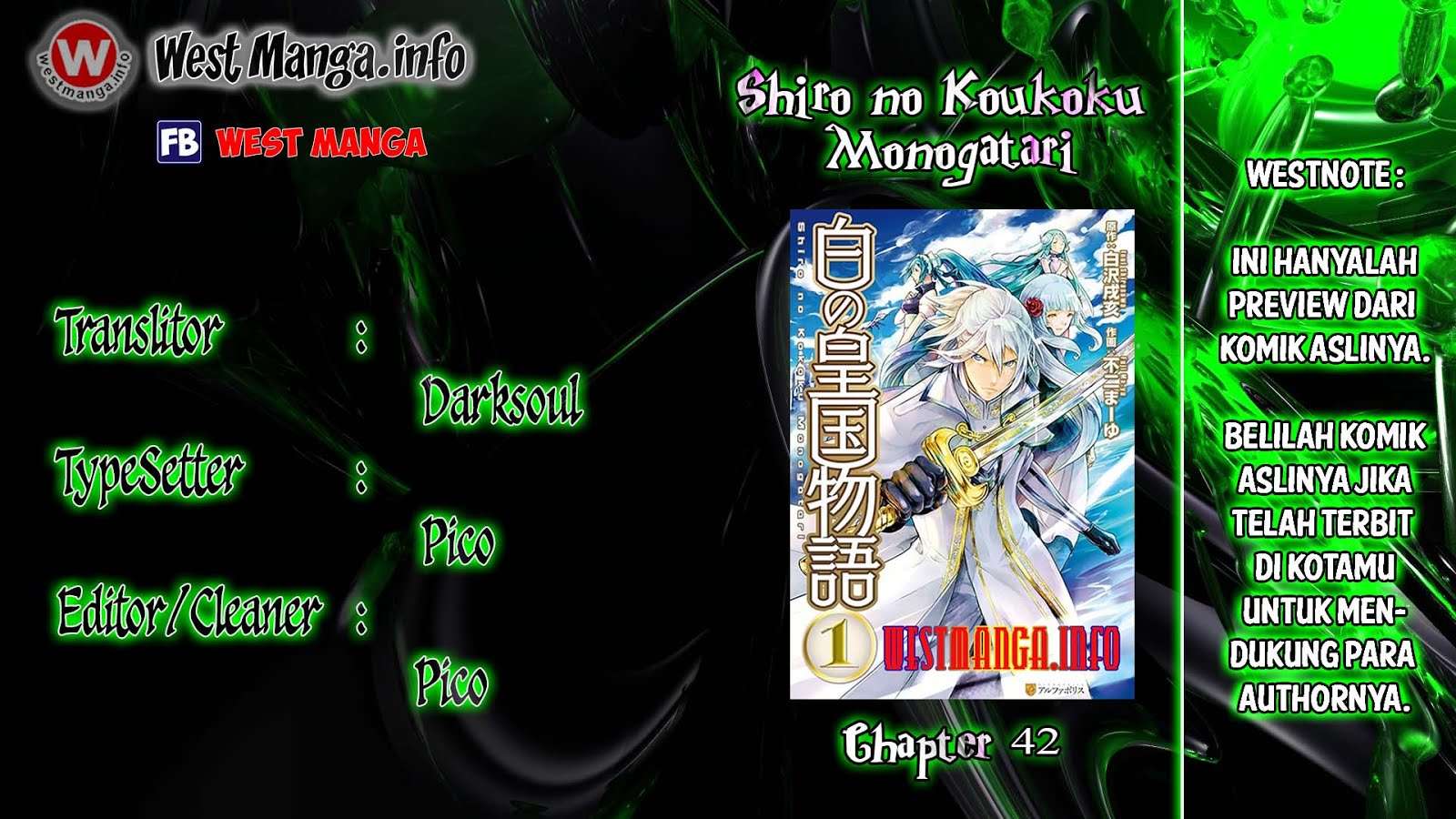 Shiro no Koukoku Monogatari Bab 42 halaman 2