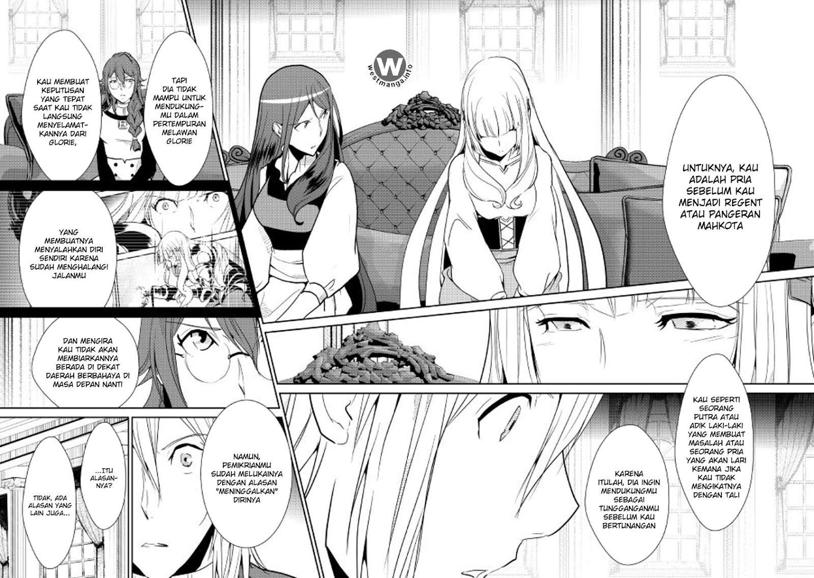 Shiro no Koukoku Monogatari chapter 50 halaman 16