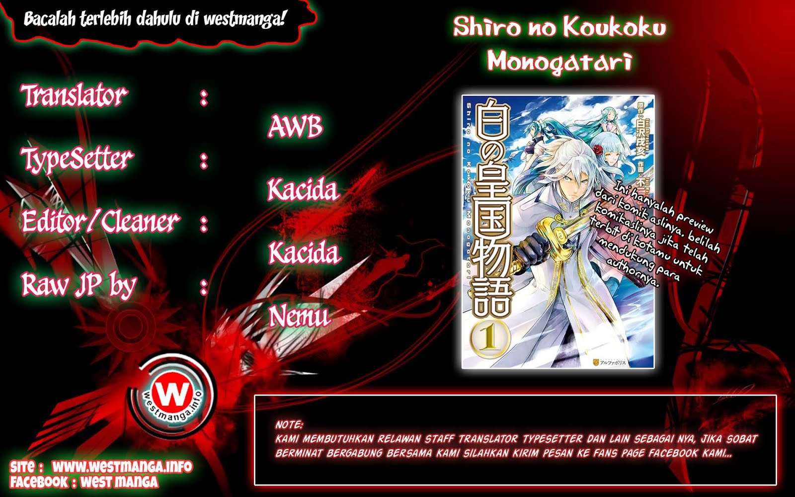 Shiro no Koukoku Monogatari Bab 57 halaman 2