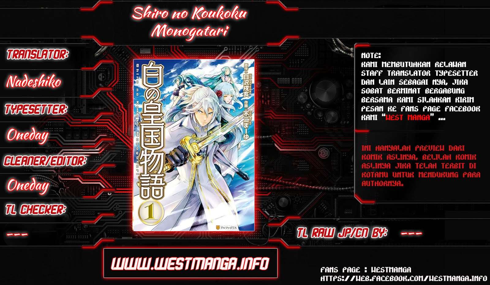Shiro no Koukoku Monogatari Bab 61 halaman 2