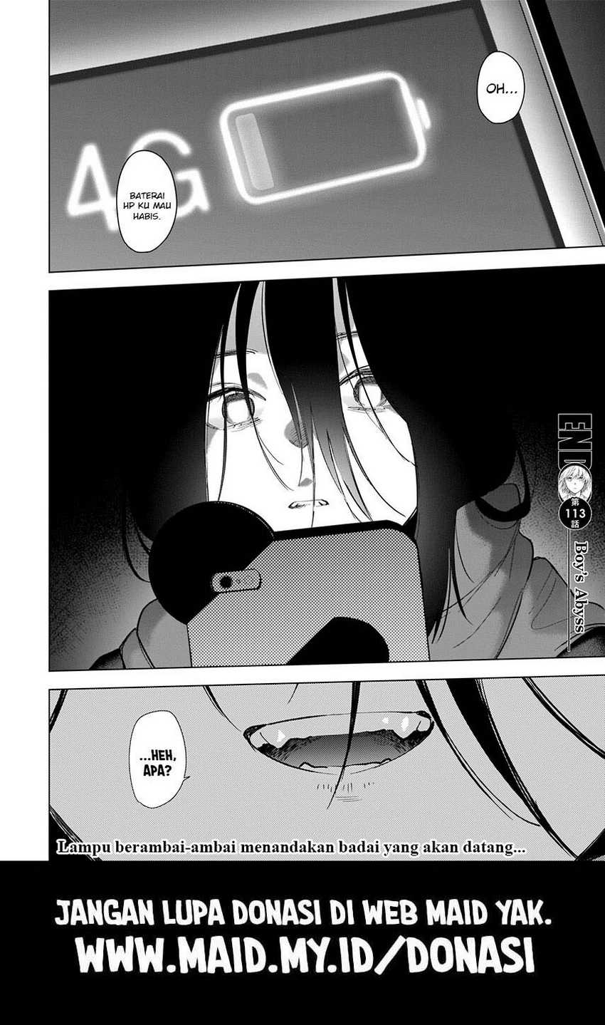 Shounen no Abyss Bab 113 halaman 19