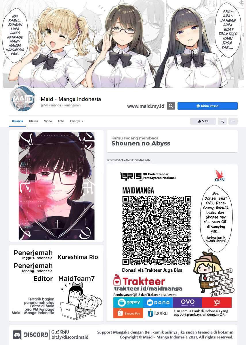 Shounen no Abyss chapter 39 halaman 2