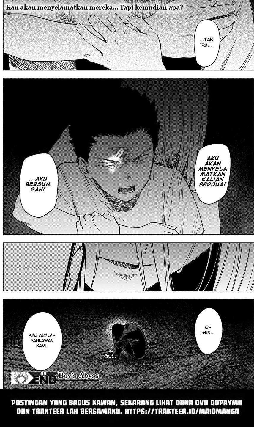 Shounen no Abyss chapter 59 halaman 19