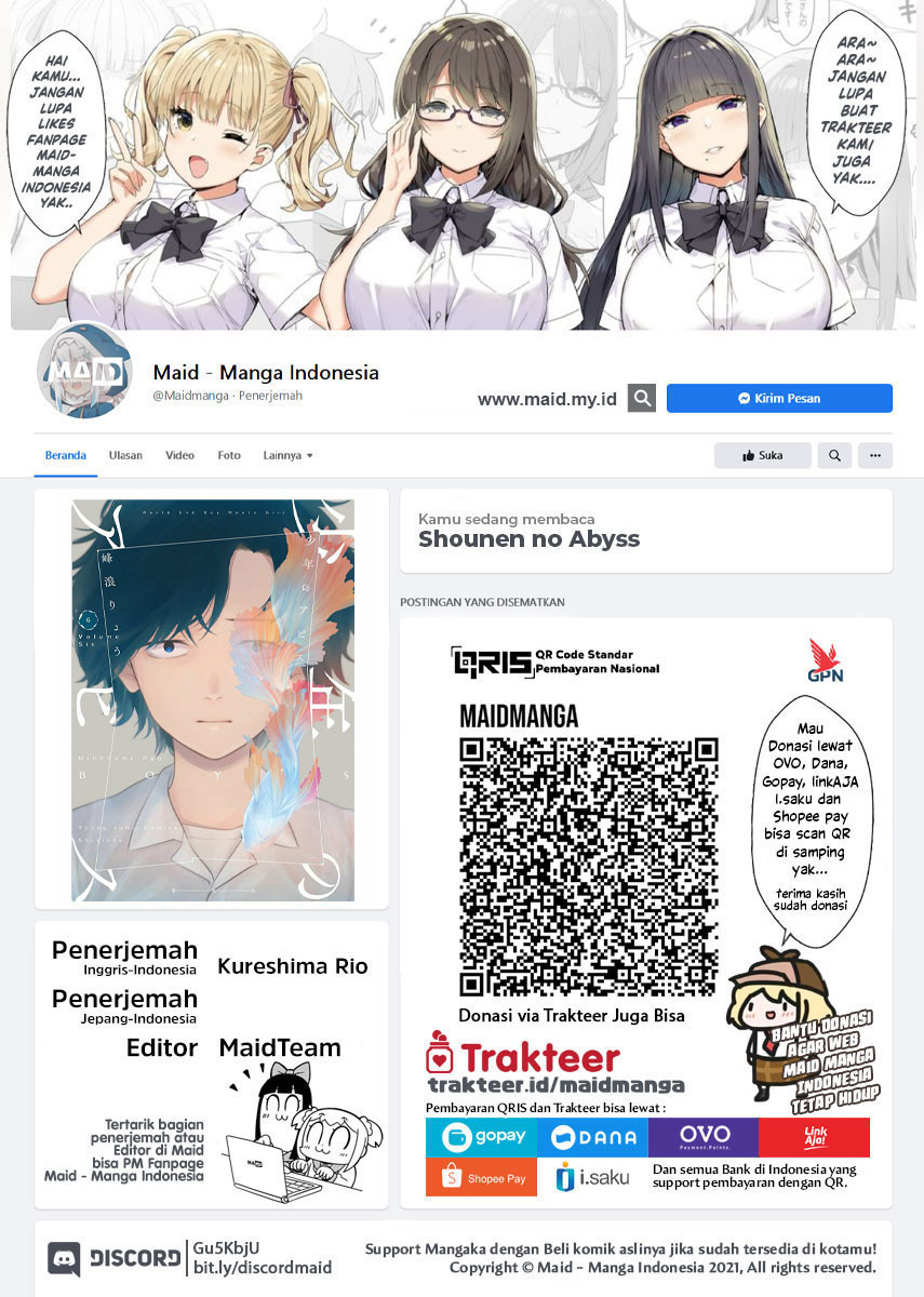 Shounen no Abyss chapter 64 halaman 2