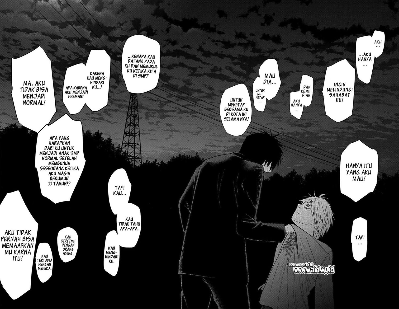 Shounen no Abyss chapter 68 halaman 12